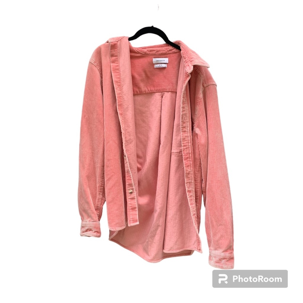 Urban Outfitters Pink Corduroy Jacket
